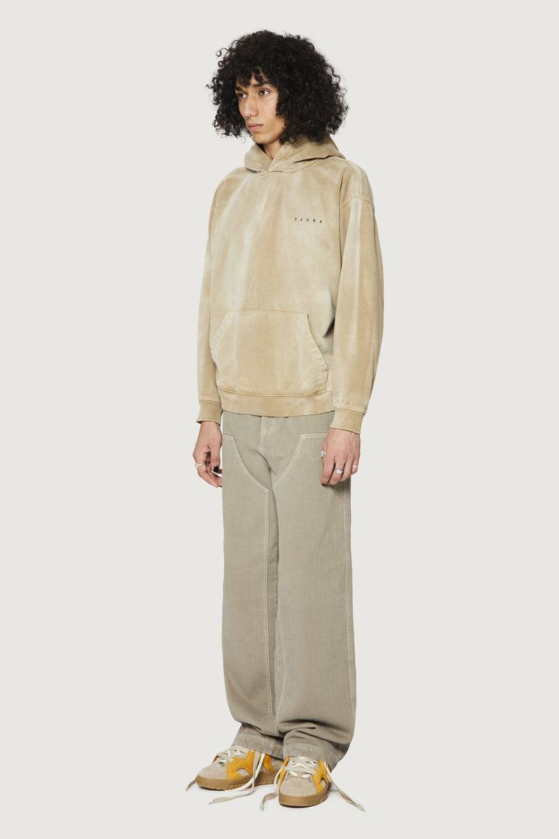 Paura SANTI HOODIE SWEATSHIRT MUD Vendita
