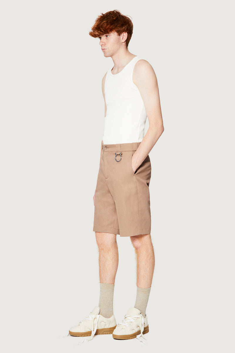 Paura THEO WORK PANT KHAKI Promozione