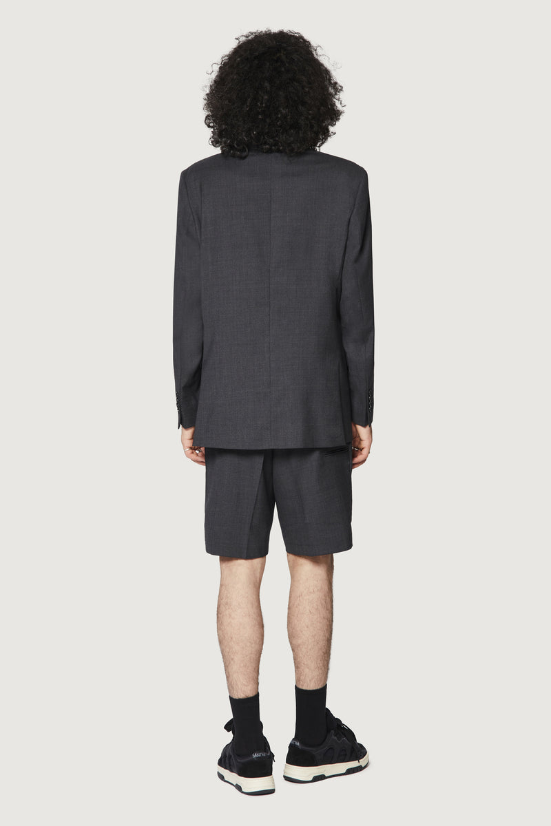 Paura THOM DOUBLEBREASTED SUIT JACKET BLACK Spedizione Gratuita