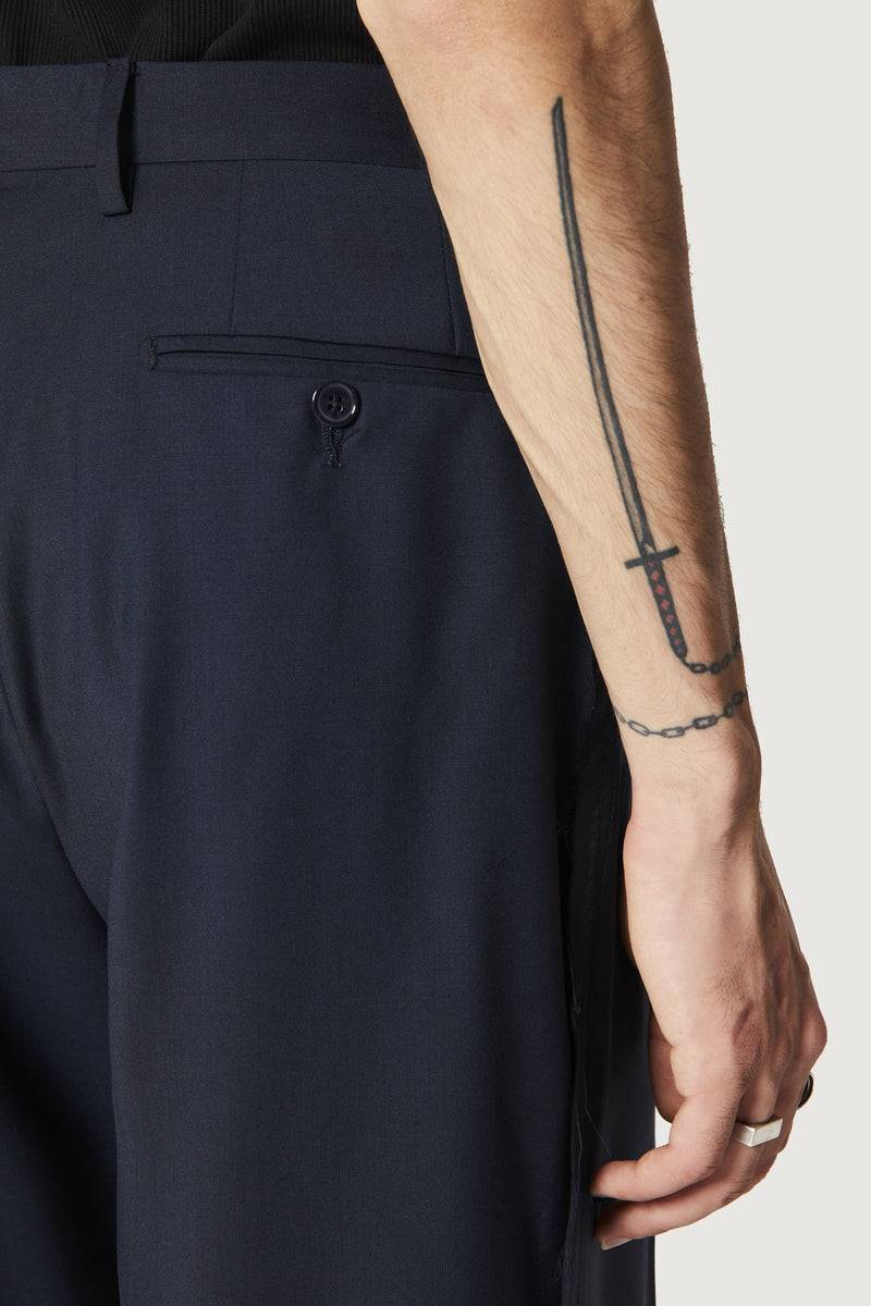 Paura TROY CLASSIC PANTS DARK BLUE Soddisfazione Garantita