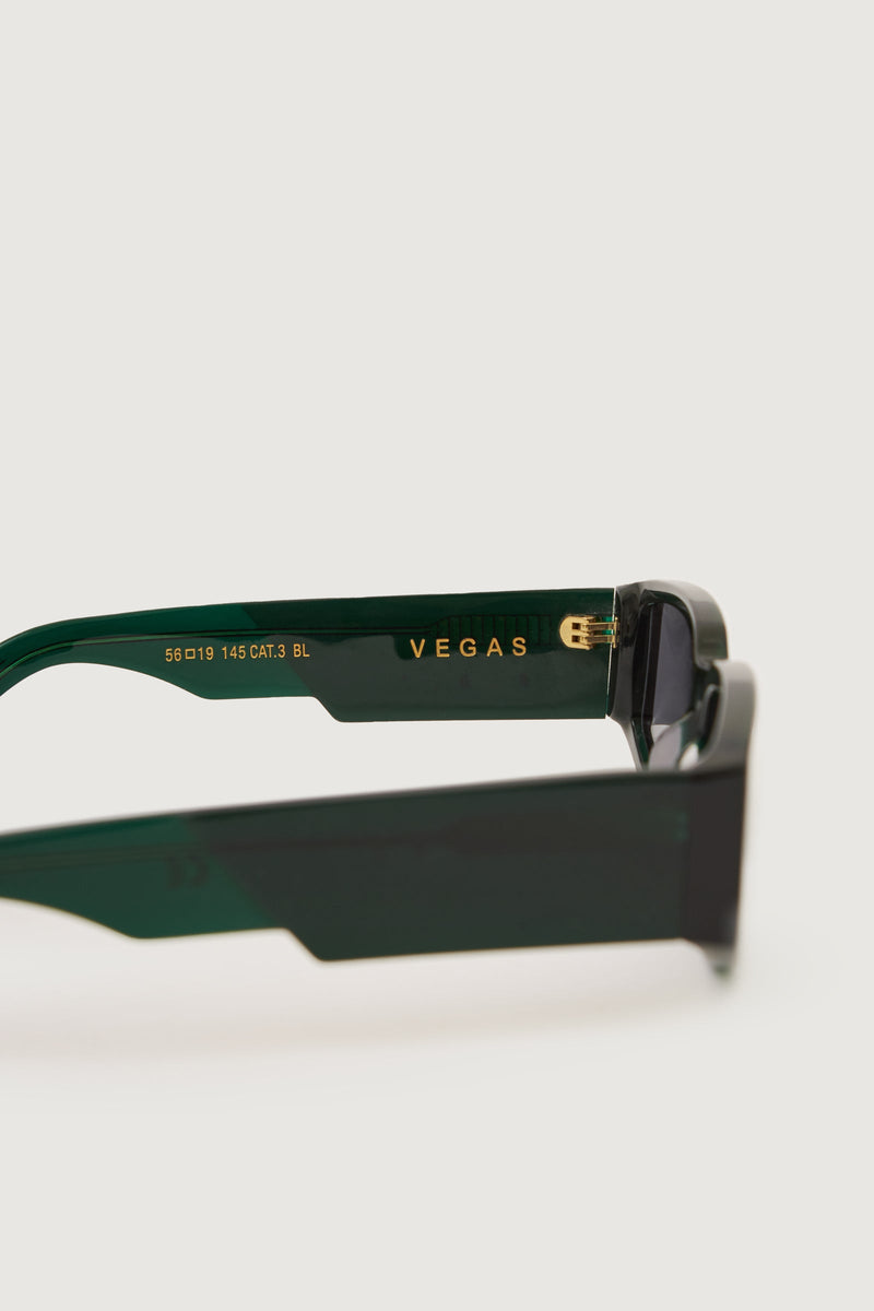 Paura VEGAS SUNGLASSES BLACK GREEN/GREY LENS Negozi Online