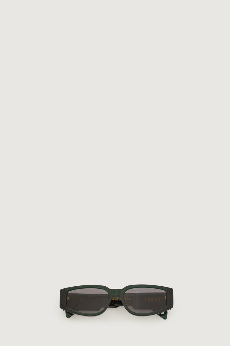 Paura VEGAS SUNGLASSES BLACK GREEN/GREY LENS Negozi Online