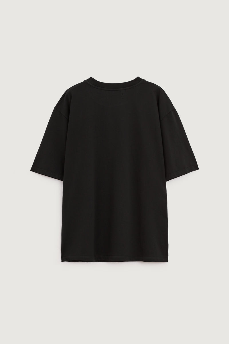 Paura YANNIS OVERSIZED T-SHIRT BLACK Shopping Online