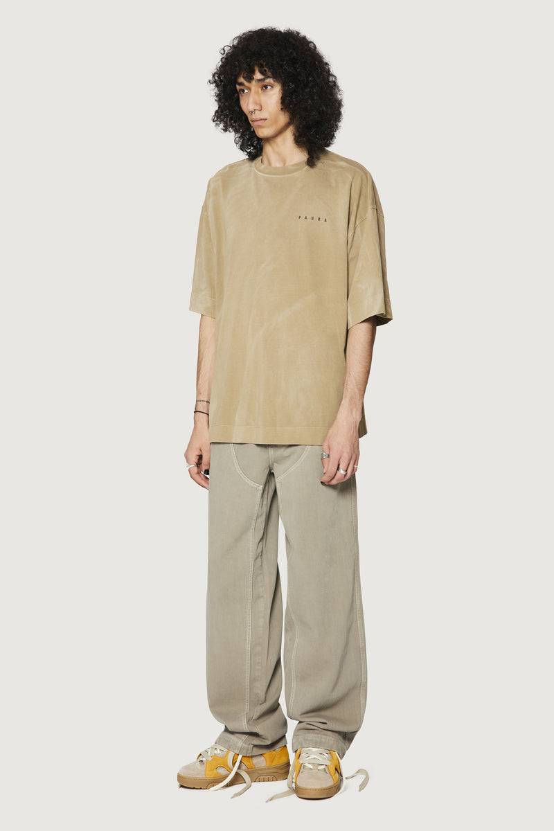 Paura SAID OVERSIZED T-SHIRT MUD Presa