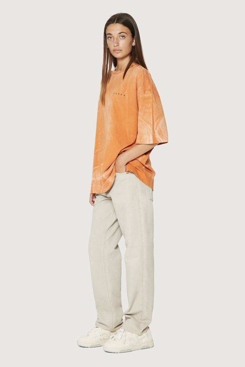 Paura SAID OVERSIZED T-SHIRT ORANGE Sconto