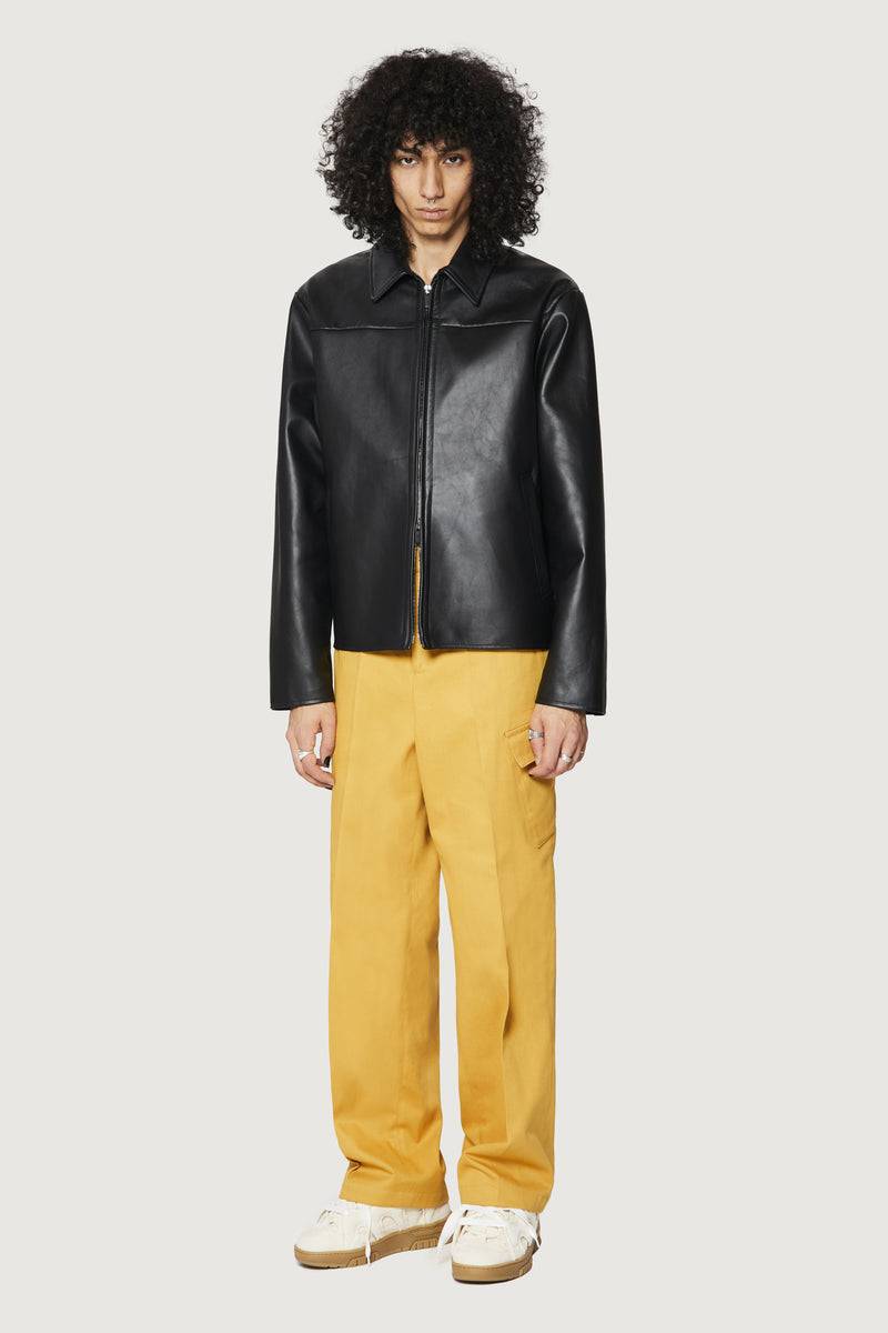 Paura RAFA LEATHER JACKET BLACK Moda