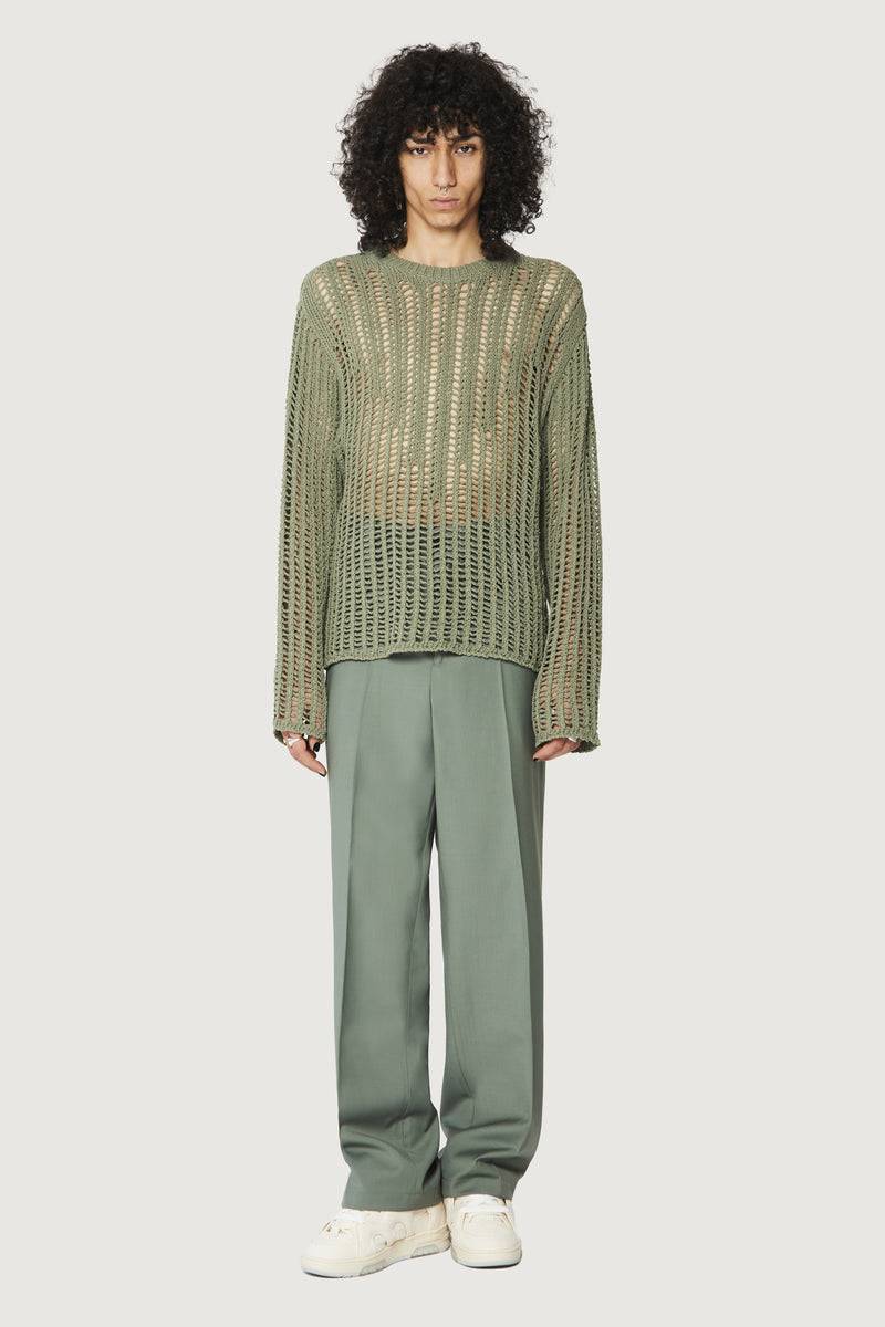 Paura RAOUL SWEATER GREEN In Linea