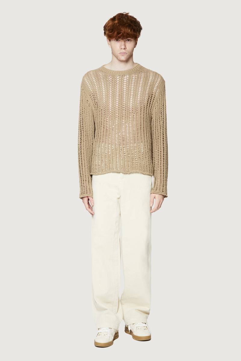 Paura RAOUL SWEATER MUD Nuovo