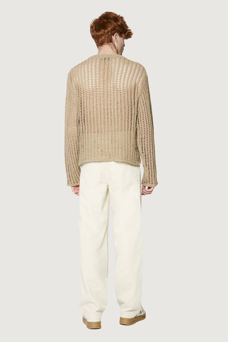 Paura RAOUL SWEATER MUD Nuovo
