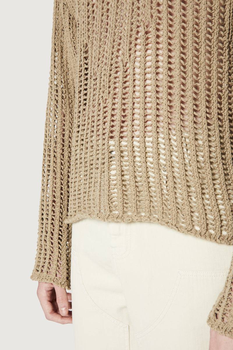 Paura RAOUL SWEATER MUD Nuovo