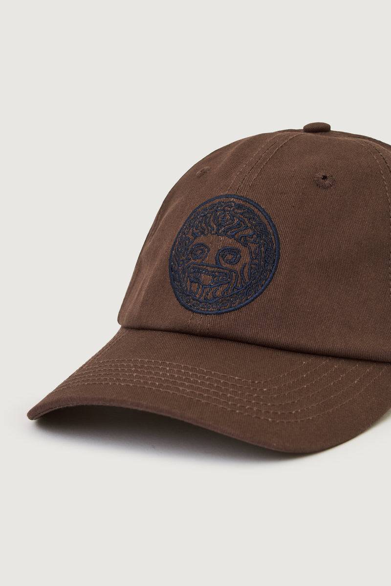 Paura RAY DAD HAT BROWN/BLUE Pezzi Unici