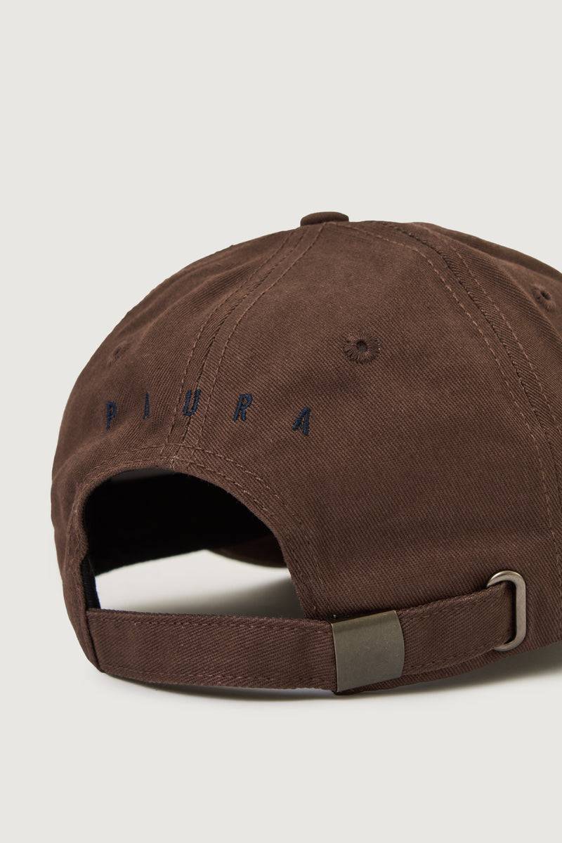 Paura RAY DAD HAT BROWN/BLUE Pezzi Unici