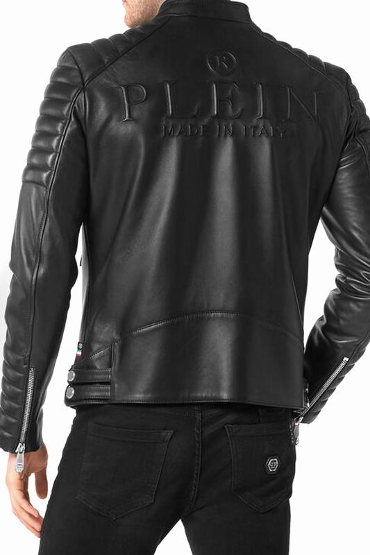 PHILIPP PLEIN Giacche di Pelle Codice prodotto: FABC MLB1575 PLE010N Offerte giornaliere