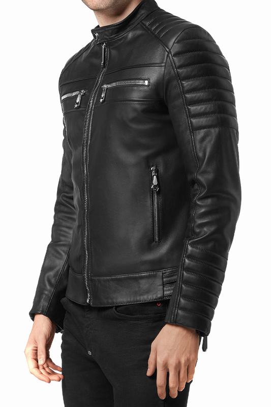 PHILIPP PLEIN Giacche di Pelle Codice prodotto: FABC MLB1575 PLE010N Offerte giornaliere