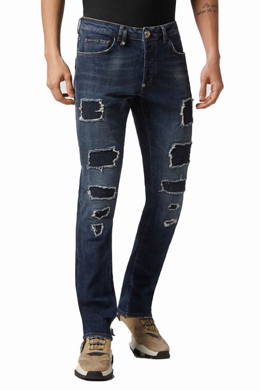 PHILIPP PLEIN Jeans Codice prodotto: FACC-MDT3547-PDE004N_09GD Vendita