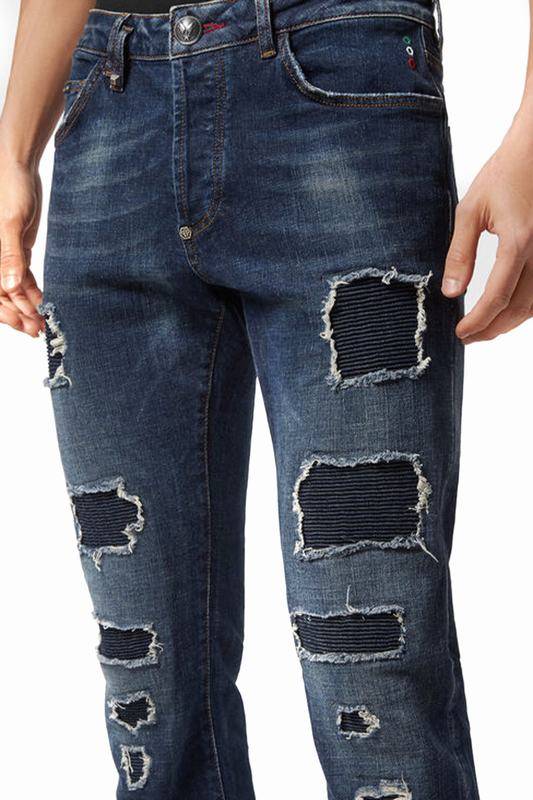 PHILIPP PLEIN Jeans Codice prodotto: FACC-MDT3547-PDE004N_09GD Vendita