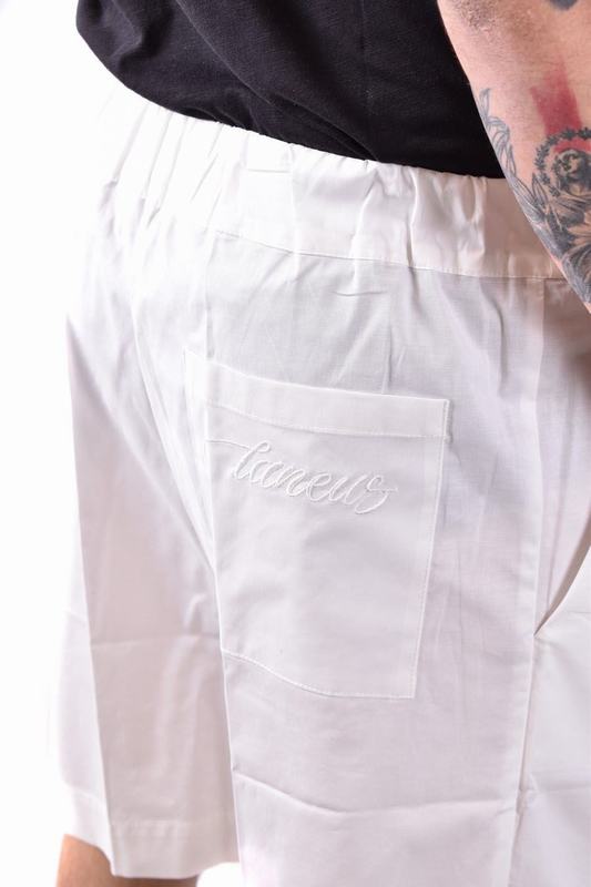 LANEUS Bermuda Codice prodotto: BRU24CC13-OFFWHITE In Saldo