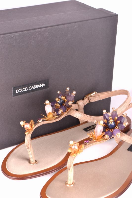 Dolce & Gabbana Sandali Codice prodotto: CQ0073 AD330 80703 SABBIA Spedizione gratuita