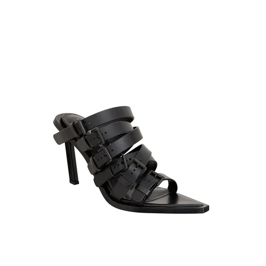 ANN DEMEULEMEESTER SANDALO ALTO CON FIBBIE Negozio