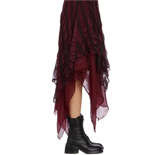 MARC LE BIHAN ABITO SOTTOVESTE A RIGHE Pezzi Unici