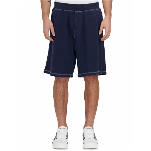 DSQUARED BERMUDA RELAX FIT IN COTONE Convenienza