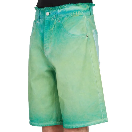 3PARADIS BERMUDA IN DENIM OVERDYE I Più Venduti