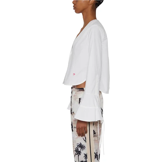 PALM ANGELS CAMICIA IN COTONE Saldi