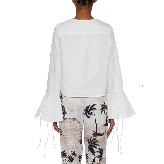 PALM ANGELS CAMICIA IN COTONE Saldi