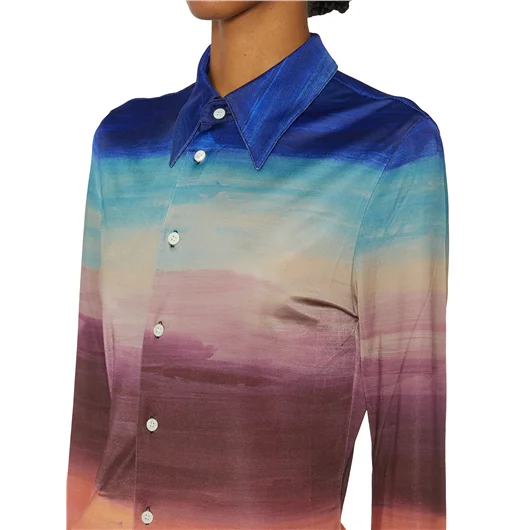 MARNI CAMICIA IN JERSEY CON STAMPA Saldi Di Fabbrica