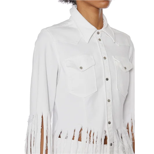 DONDUP CAMICIA TEXANA IN COTONE Fino al 60% di sconto