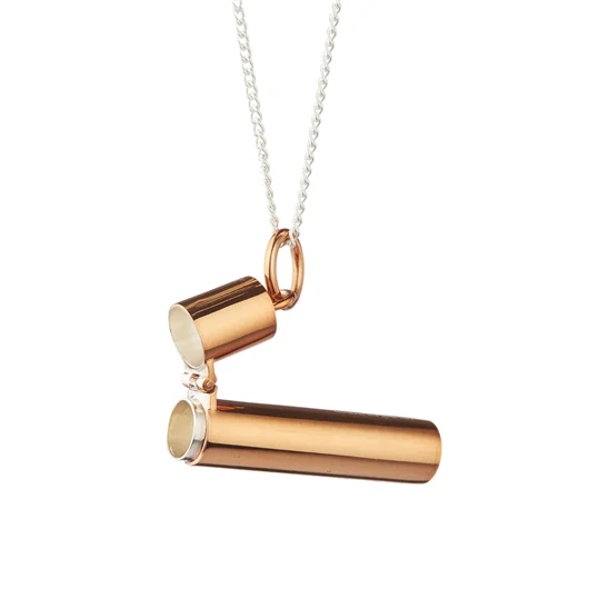 AMBUSH COLLANA IN ARGENTO PILL CASE Online