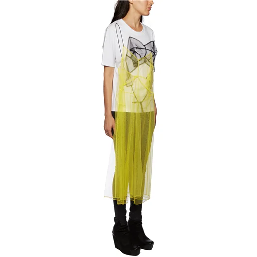 QUETSCHE_ DRESS T-SHIRT IN COTONE E TULLE I Più Venduti