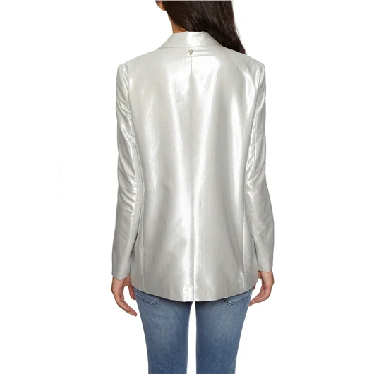 DONDUP GIACCA BLAZER LAMINATA Offerta