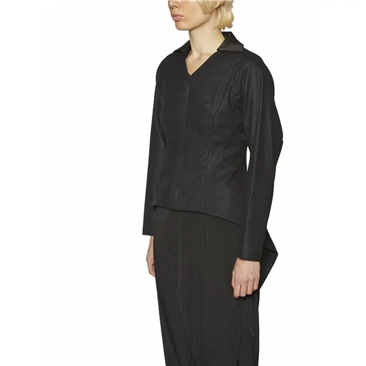 YOHJI YAMAMOTO GIACCA IN LANA IRREGOLARE Spedizione Gratuita