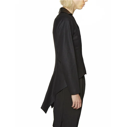 YOHJI YAMAMOTO GIACCA IN LANA IRREGOLARE Spedizione Gratuita