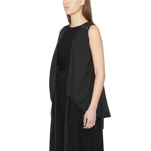 STUDIO B3 GILET TOP IN COTONE Offerta