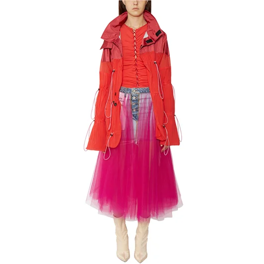 BEN TAVERNITI UNRAVEL GIUBBOTTO IN NYLON CON COULISSE Outlet