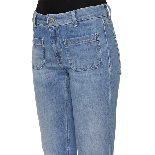 DONDUP JEANS IN DENIM MOD. MOLLY Vendita