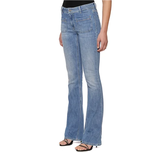 DONDUP JEANS IN DENIM MOD. MOLLY Vendita