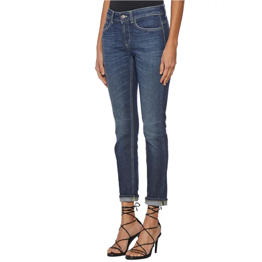 DONDUP JEANS IN DENIM MOD. MONROE Promozione