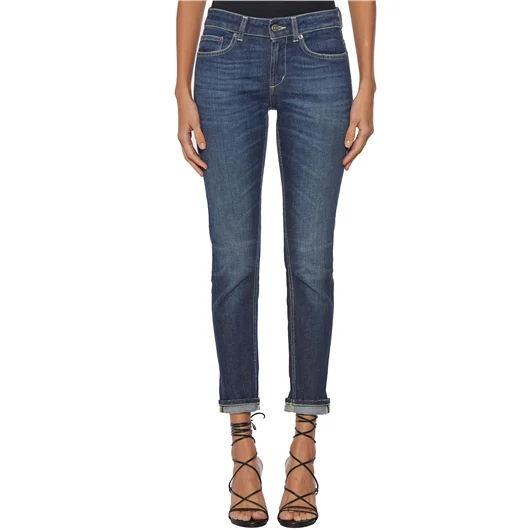 DONDUP JEANS IN DENIM MOD. MONROE Promozione