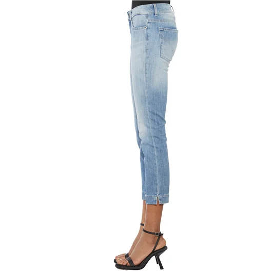 DONDUP JEANS IN DENIM MOD. ROSE Spedizione Gratuita