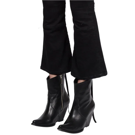 BEN TAVERNITI UNRAVEL JEANS IN DENIM STONE LACE UP Negozi Online