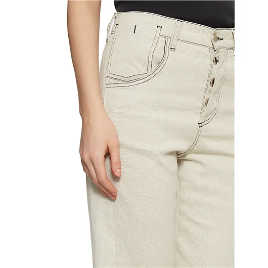ANDREA YA'AQOV JEANS IN DENIM WIDE LEG Acquista Ora