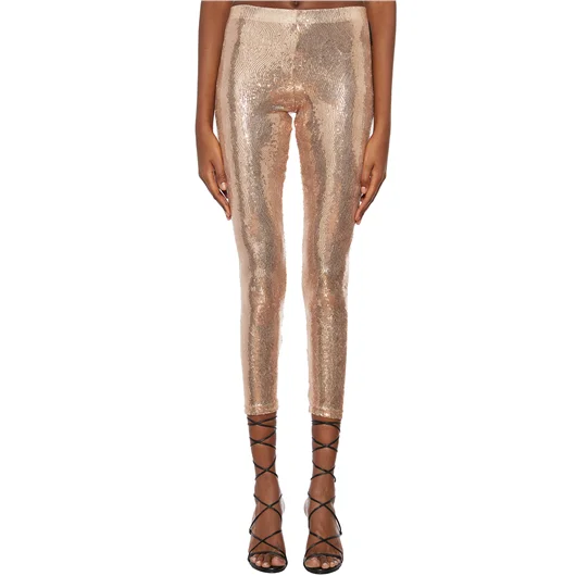 NOSTRASANTISSIMA LEGGINGS FULL PAILLETTES Fino Al -60%