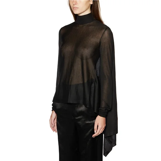 ANN DEMEULEMEESTER MAGLIA IN CASHMERE E SETA ALICIA Ultimi due giorni