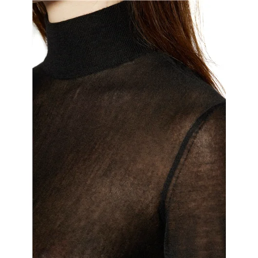 ANN DEMEULEMEESTER MAGLIA IN CASHMERE E SETA ALICIA Ultimi due giorni
