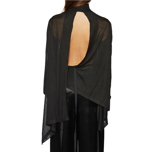 ANN DEMEULEMEESTER MAGLIA IN CASHMERE E SETA ALICIA Ultimi due giorni