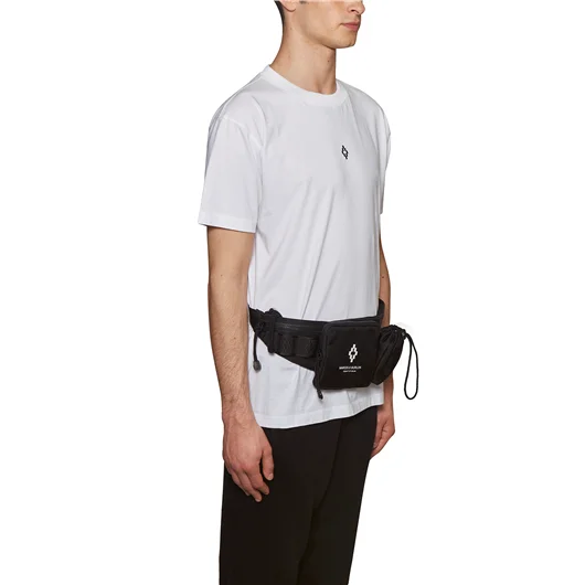 MARCELO BURLON MARSUPIO FANNY STAMPA CROSS In Vendita
