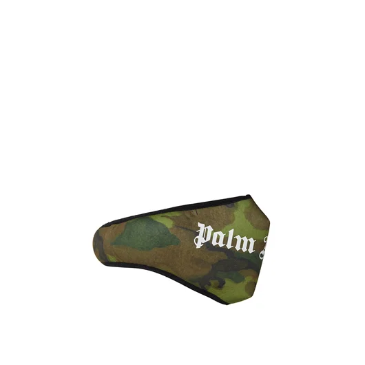 PALM ANGELS MASCHERINA LOGO MILITARY Hotsell